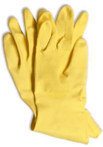 Yellow Rubber Gloves