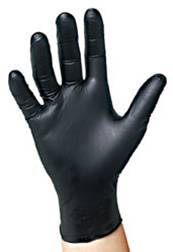 Disposable Nitrile Gloves - Black