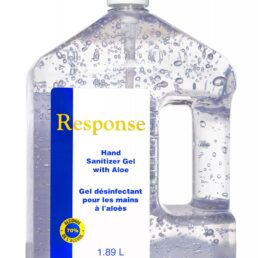 RESPONSE hand sanitizer gel with aloe NPN# 80102638