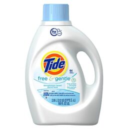 Tide Liquid Laundry Detergent Free and Gentle