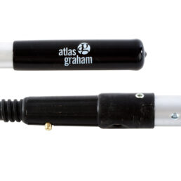 2412 60" Aluminum Handle c/w Tapered/Threaded Tip