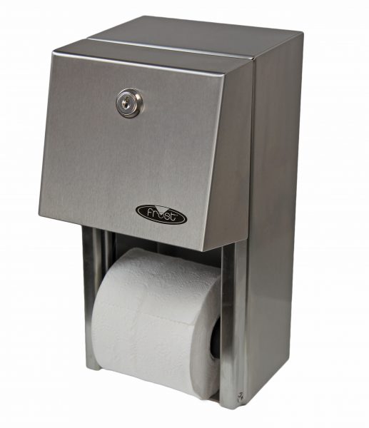 Two Roll Vertical Toilet Tissue Dispenser
